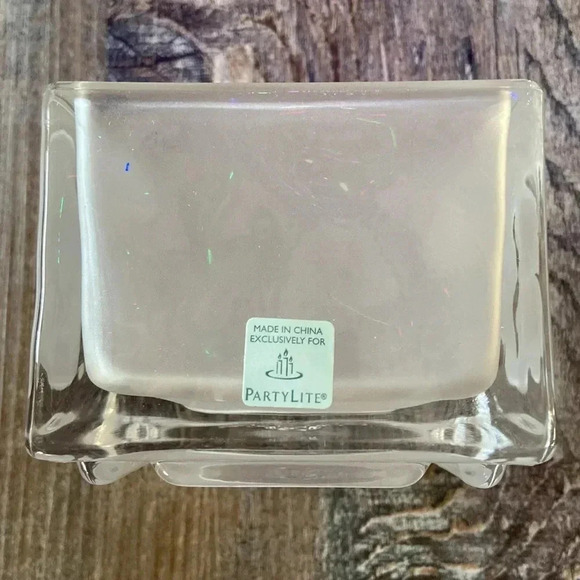 Partylite | Set of 3 Ice Cube 🧊 Tealight Holders - Picture 2 of 3